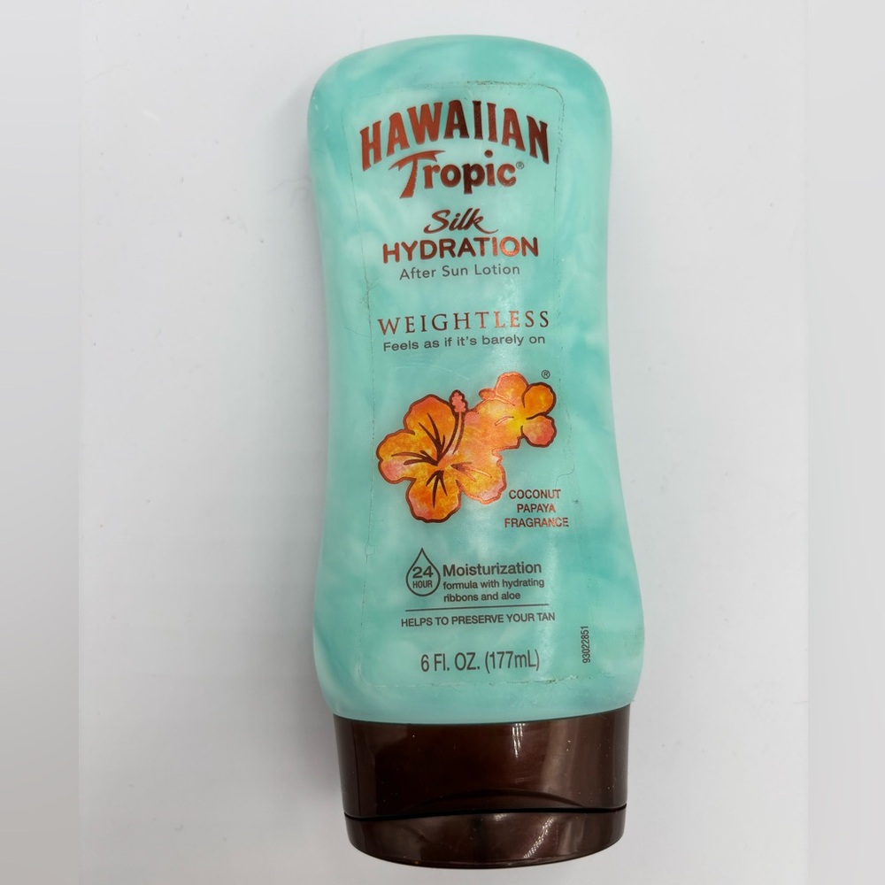 Hawaiian Tropic After Sun Lotion, Opened to test the scent but unused.
